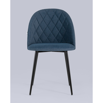 Стул Марсель микровелюр темно-синий