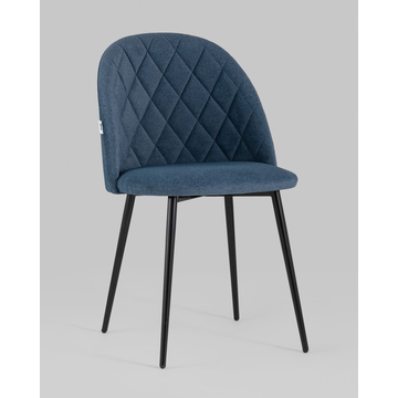 Стул Марсель микровелюр темно-синий