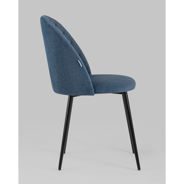 Стул Марсель микровелюр темно-синий