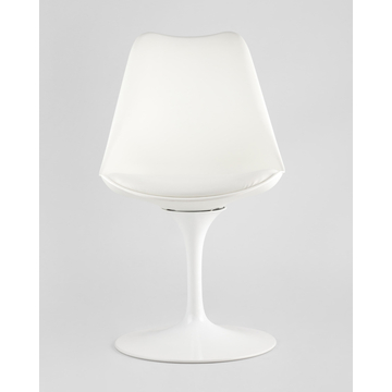 Обеденная группа стол Tulip D90 белый, стулья Tulip белые 4 шт.