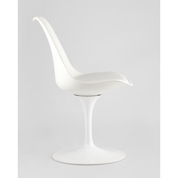 Обеденная группа стол Tulip D90 белый, стулья Tulip белые 4 шт.