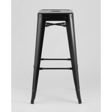 Табурет барный TOLIX черный глянцевый стиль лофт