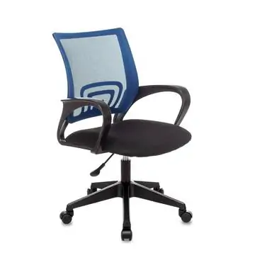 Кресло офисное TopChairs ST-Basic сетка/ткань темно-серый