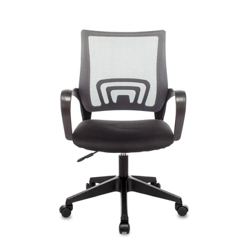 Кресло офисное TopChairs ST-Basic сетка/ткань темно-серый