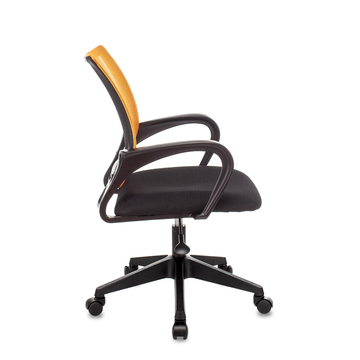 Кресло офисное TopChairs ST-Basic сетка/ткань оранжевый