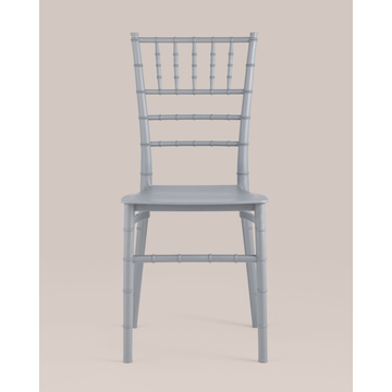 Стул Chiavari (Кьявари) пластик серебряный