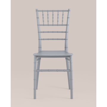 Стул Chiavari (Кьявари) пластик серебряный