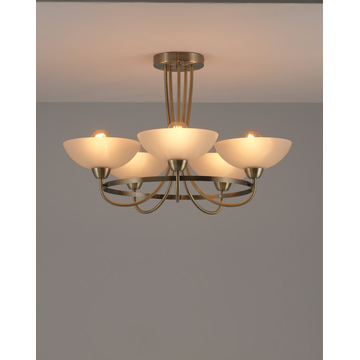 Люстра потолочная Moderli V1204-5C Lione
