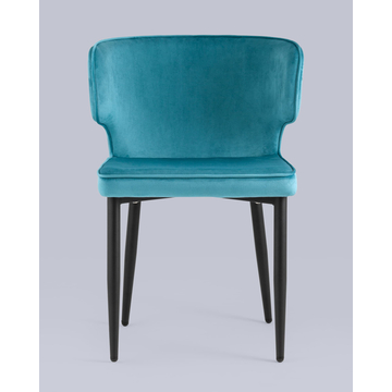 Стул Матео велюр темно-бирюзовый