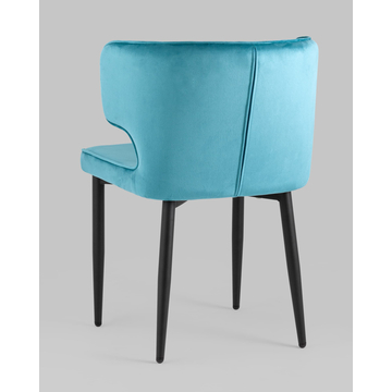 Стул Матео велюр темно-бирюзовый