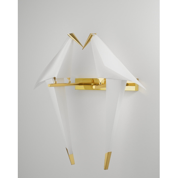 Бра светодиодное Moderli V3076-2WL origami Birds 2*LED*6W