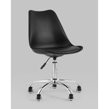 Стул офисный BLOK NEW пластиковый черный