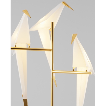 Светодиодный торшер Moderli V3075-3FL origami Birds 3*LED*6W с птицами