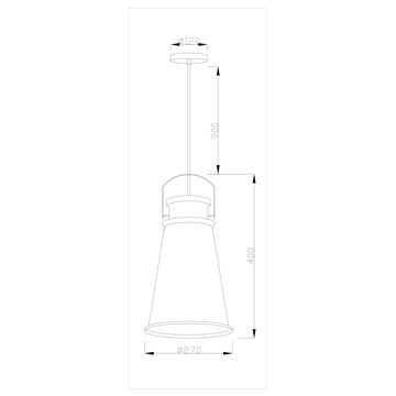 Подвесной светильник Moderli V1451-1P Done