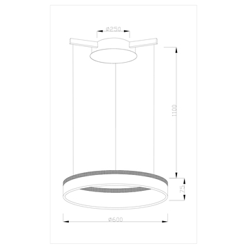 Светодиодная подвесная люстра Moderli V1720-PL Via