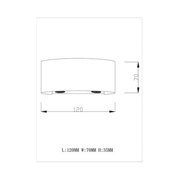 Светодиодный настенный светильник Moderli V1880-WL Sienne