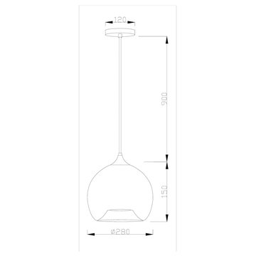 Подвесной светильник Moderli V2122-P Laura