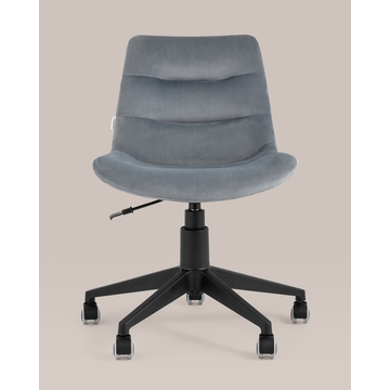 Кресло компьютерное Остин велюр серый