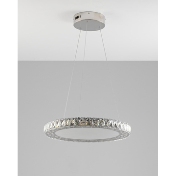 Светодиодная подвесная люстра Moderli V1600-PL Ice
