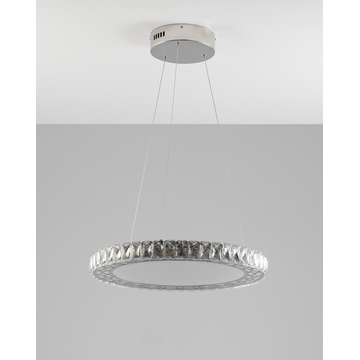 Светодиодная подвесная люстра Moderli V1600-PL Ice