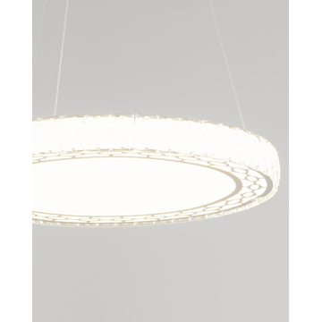 Светодиодная подвесная люстра Moderli V1600-PL Ice