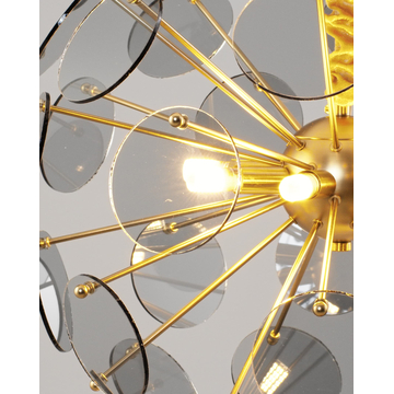 Люстра подвесная Moderli V7080-8P Komo