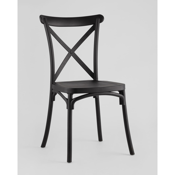 Стул Кроссо пластиковый черный