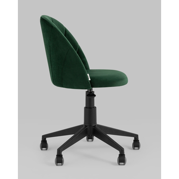 Кресло компьютерное Логан велюр зелёный