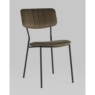 Стул Бандо велюр коричневый