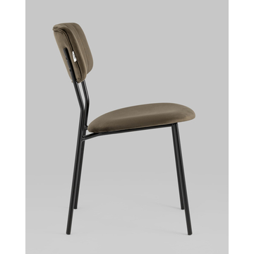 Стул Бандо велюр коричневый