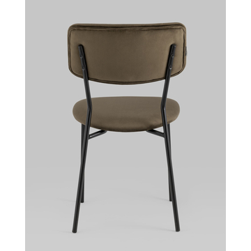 Стул Бандо велюр коричневый