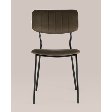 Стул Бандо велюр коричневый