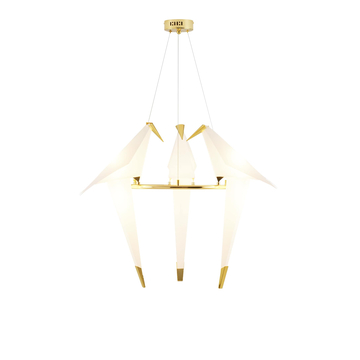 Подвесной светодиодный светильник Moderli V3076-1CL origami Birds 1*LED*6W