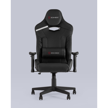 Кресло игровое Zombie Thunder 3X черный эко.кожа с подголов. крестовина пластик