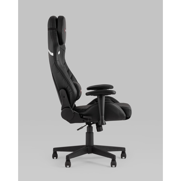 Кресло игровое Zombie Thunder 3X черный эко.кожа с подголов. крестовина пластик