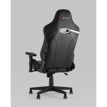 Кресло игровое Zombie Thunder 3X черный эко.кожа с подголов. крестовина пластик