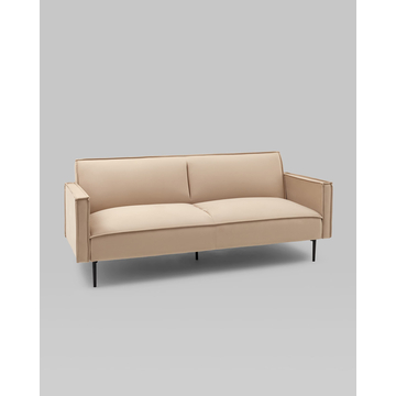 Диван прямой Кассель велюр бежевый