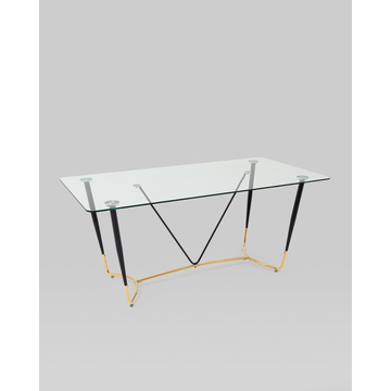 Стол обеденный Даймакс 180*90 прозрачный