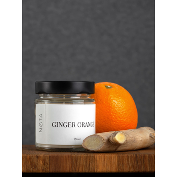 Свеча ароматическая Nota Ginger orange, 200 мл