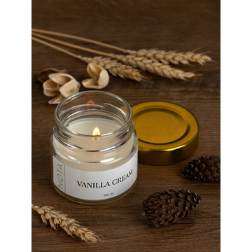 Свеча ароматическая Nota Vanilla cream, 100 мл