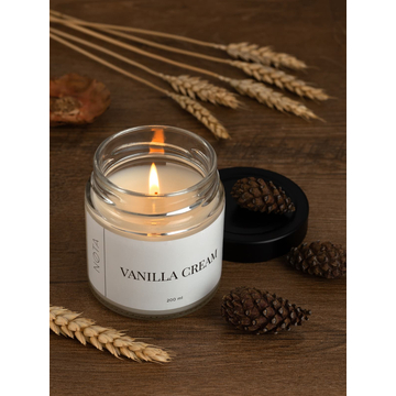 Свеча ароматическая Nota Vanilla cream, 200 мл