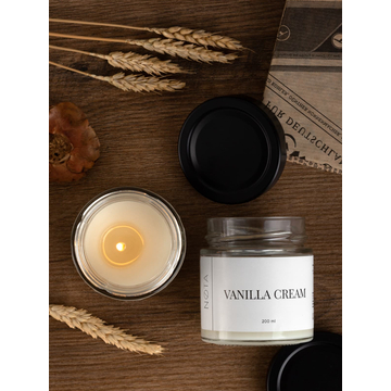Свеча ароматическая Nota Vanilla cream, 200 мл
