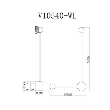 Светильник настенный светодиодный Moderli V10540-WL Provo
