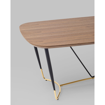 Стол обеденный Даймакс 180*90 темное дерево