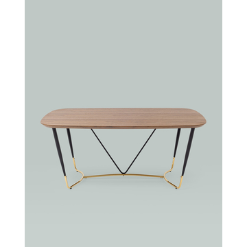 Стол обеденный Даймакс 180*90 темное дерево