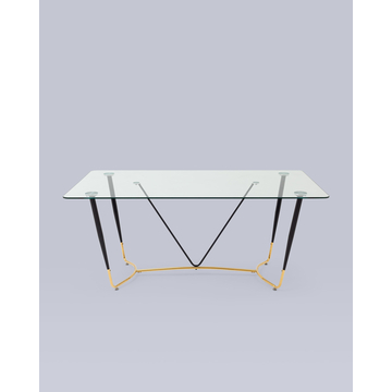 Стол обеденный Даймакс 180*90 прозрачный