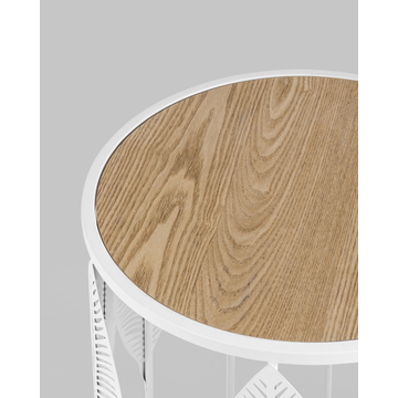 Журнальный столик Вальд белый