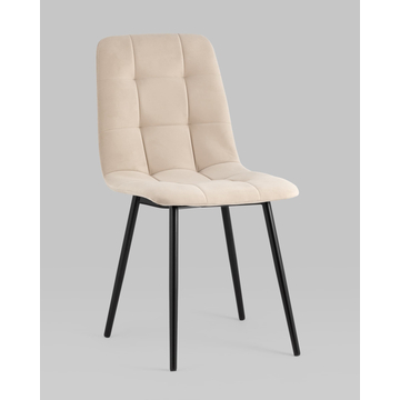 Стул Oliver велюр бежевый 2 шт.