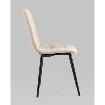 Стул Oliver велюр бежевый 2 шт.