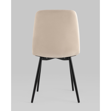 Стул Oliver велюр бежевый 2 шт.